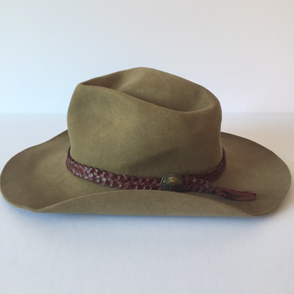australian Akubra Accessories - David Morgan Snowy River Australian Akubra sz 56